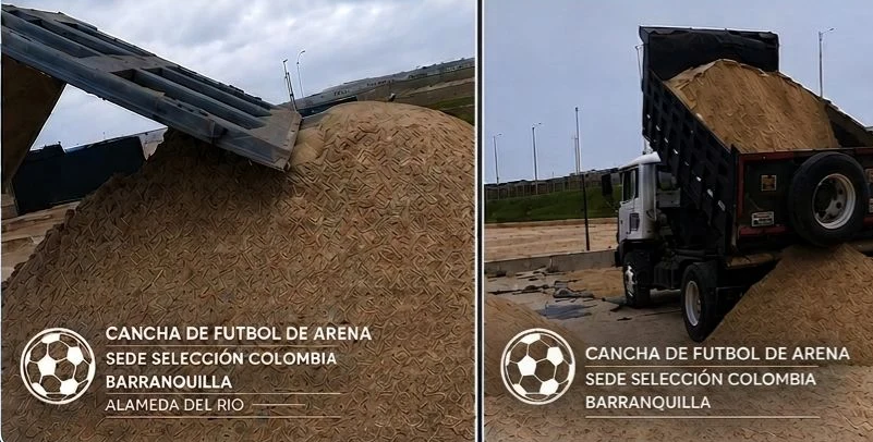 Cancha de arena · Sede Selección Colombia